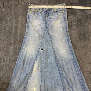 True Religion maxi denim skirt - size 27